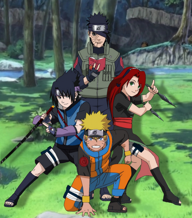 Nová verze - Naruto: The Next generation - Team 7